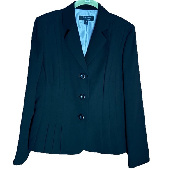 Le Suit Skirt Suit Set Women’s Size 12 2-Piece Pleated Jacket - Picture 4 of 10